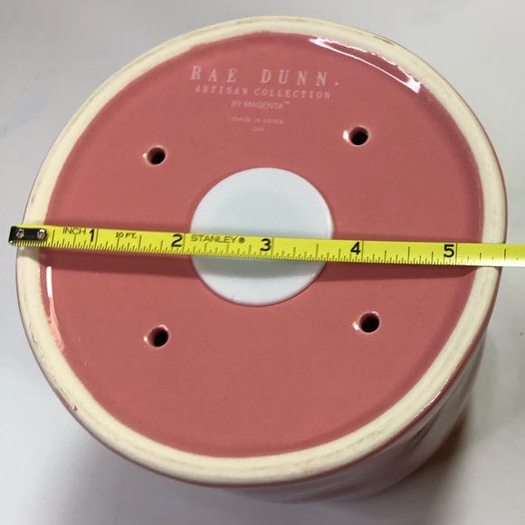 Rae Dunn Beauty Queen Ceramic Pink Birdhouse - Picture 4 of 7